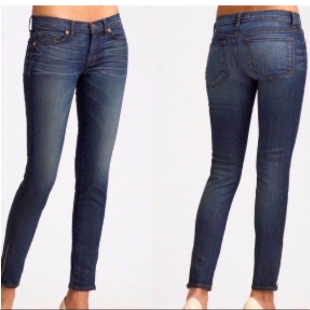 J Brand Phoebe Cropped Low-Rise Skinny Jean | 26 - Picture 1 of 10